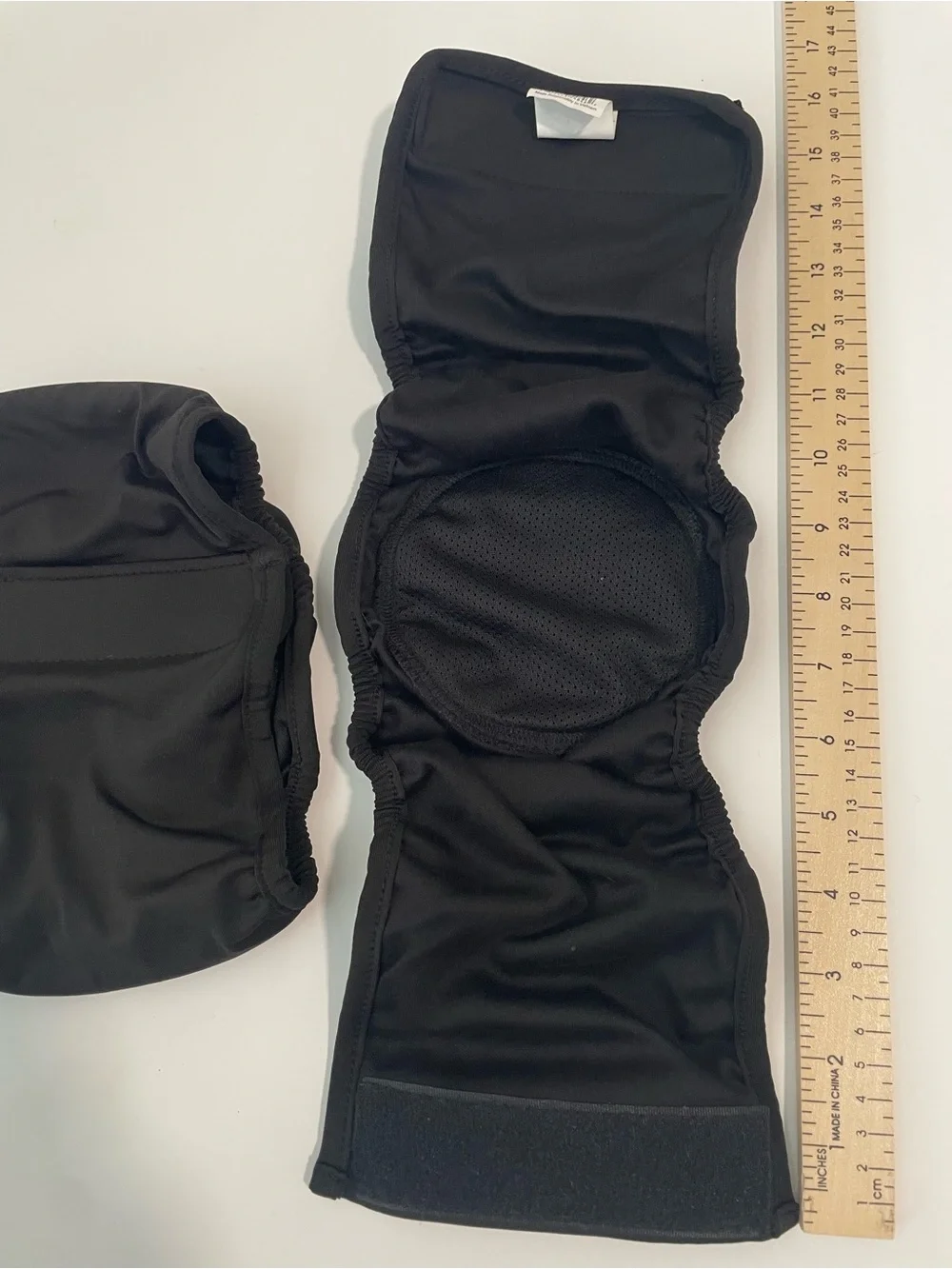 Set of 2 Sophresh Leak Guard Washable Wraps Male Dogs Black M Training Accidents